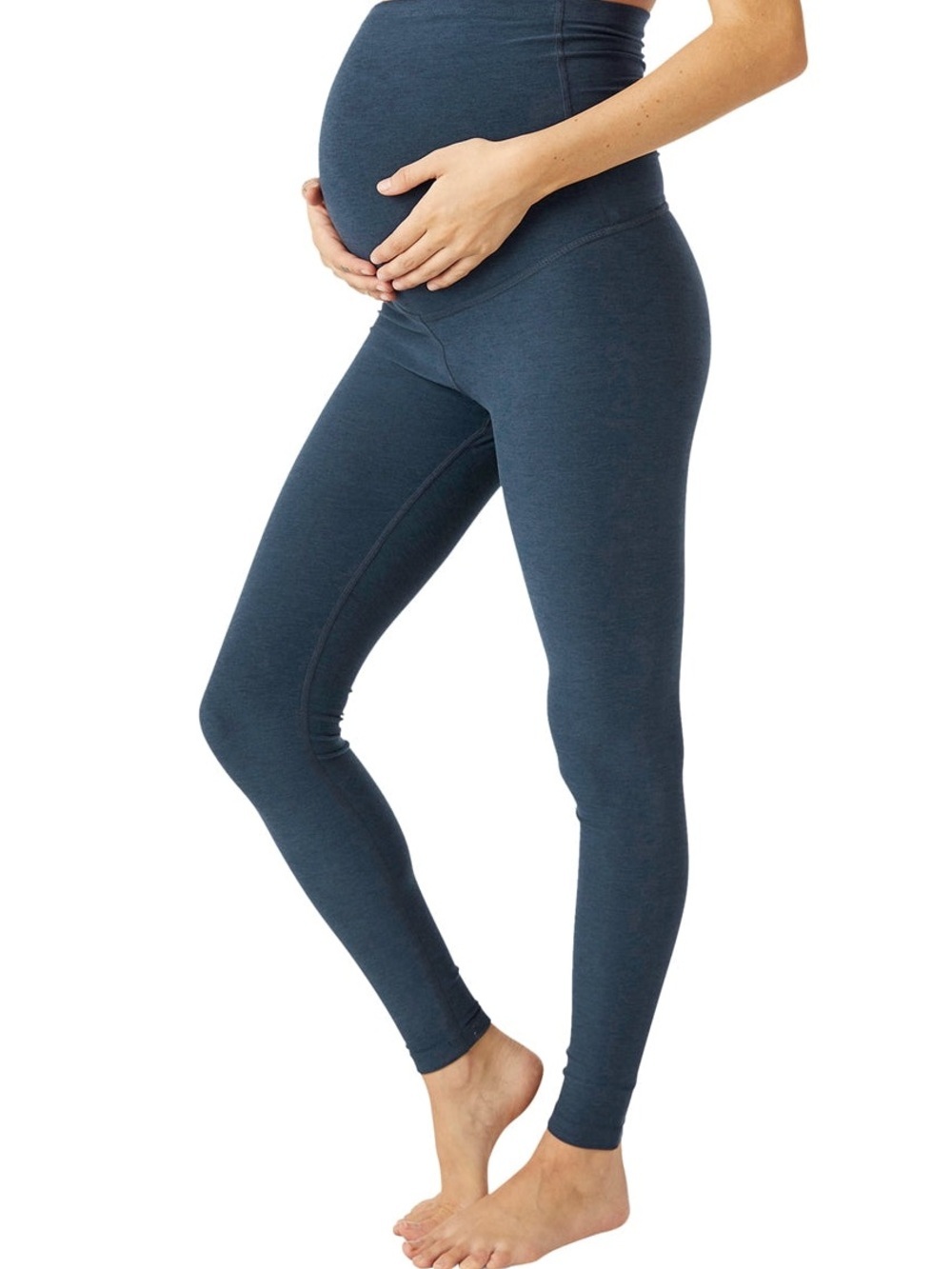 Beyond Yoga Beyond The Bump Maternity Leggings XS Teal High Waist